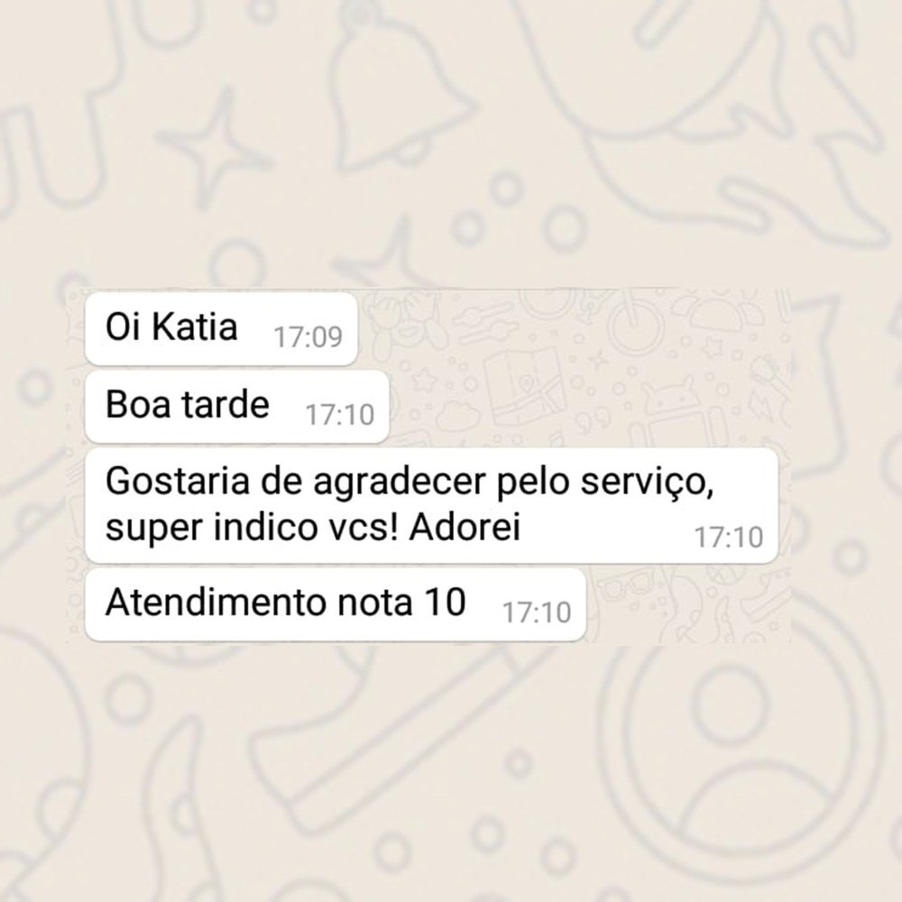 Depoimento de cliente Lavagem e Higienização de sofa em São Paulo