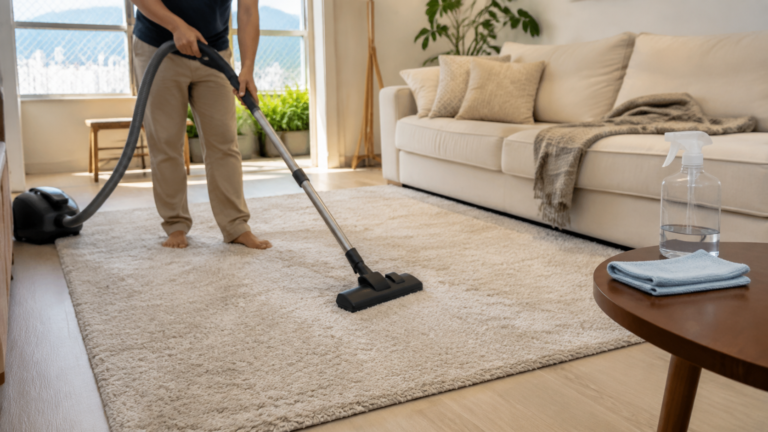 Como fazer misturinha para limpar tapete a seco: renove sua sala